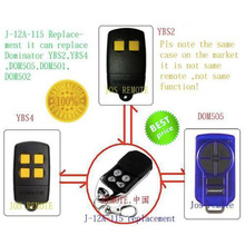 2pieces  Hot selling dominator remote opener radio control, replace dominator 433.92mHZ remote FINE 2024 - buy cheap