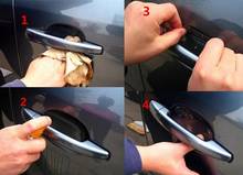 Car Styling Car Door Handle Protector Film Sticker For Renault Vel Satis Zoe Twingo 2 3 Sandero Scenic 2 Logan Pulse Accessories 2024 - buy cheap