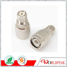 Free shipping 10pcs TNC  Male Plug to UHF female jack  Adapter Connector 2024 - buy cheap