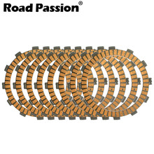 Road Passion 8pcs Motorcycle Clutch Friction Plates Kit For YAMAHA BT1100 FZ8N WR450F XV1000 XV750 XV750M XV 750 M BT 1100 2024 - buy cheap