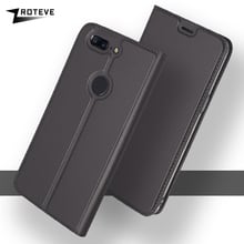 ZROTEVE-Funda de cuero para OnePlus 5 T 6 T, carcasa de cuero con tapa para OnePlus 5 T 6 6 T, One plus 5 T OnePlus5 2024 - compra barato