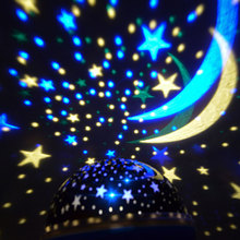 360 Degree Projector Night Light Rotate Auto Flashing Starry SKY Star Moon led Lamp USB Battery Shining Projection Kids Light 2024 - buy cheap