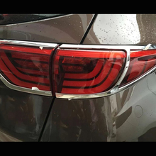 Luz trasera cromada para Kia Sportage KX5 2016 2017 ABS, cubierta protectora de marco, accesorios de estilismo para coche, 4 Uds. 2024 - compra barato