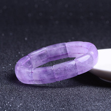 natural crystal violet crystal bracelet hand row female lavender amethyst purple jade bracelet manufacturers selling 2024 - buy cheap