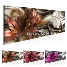 orchid Full Diamond Painting Cross Stitch Lilies Flowers Mosaic 5D Diamond Embroidery Diy Square Drill Wedding decoration YG743 2024 - buy cheap