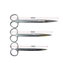 14/16/18cm Pet Cattle Sheep Pig Stainless Steel hv3n Surgical scissors Surgery Anatomy Surgical Scissors Surgical Tool Kit 2024 - buy cheap