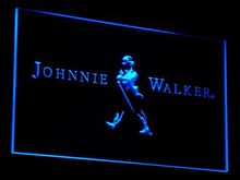 a082 Johnnie Walker Whiskey Wine Bar LED Neon Sign with On/Off Switch 20+ Colors 5 Sizes to choose 2024 - buy cheap