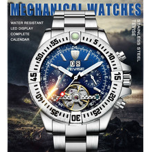 2019 TEVISE Automatic Men Watch Mechanical Watch Men Stainless Steel Tourbillon Waterproof Wristwatch Relogio Masculino 2024 - buy cheap