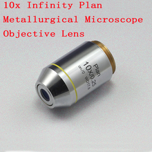 10x Infinity Plan Metallurgical Microscope Objective Lens Long Working Distance 1PC 2024 - buy cheap