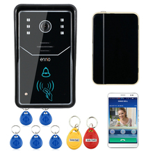 ENNIO Toque Chave Campainha WiFi Telefone de Casa Da Porta de Vídeo Sem Fio Intercom Sistema IR Câmera RFID 2024 - compre barato