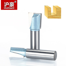 HUHAO 1pc 1/2" 1/4" Shank Wood Cleaning Bottom Router Bit Industrial Grade CNC Bits For  Woodworking  Cutting Tools 2024 - buy cheap
