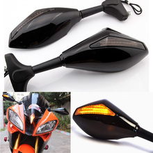 Motorcycle LED Turn Light Rearview Turn Signal Indicator Side Mirror For Honda CBR600 CBR600RR CBR900/929 CBR900 Accessories 2024 - buy cheap