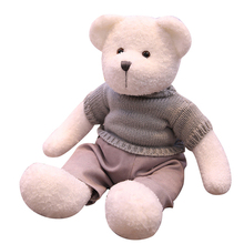 40/50CM Cartoon Furry Couple Teddy Bear Plush Toy, Stuffed Animal Toy Doll, Boy And Girl Dolls, Birthday Present, Christmas Gift 2024 - buy cheap