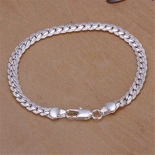 Personalized Women Men silver color  5mm snake Chain gold color bracelets fashion jewelry Christmas gifts H199 2024 - buy cheap