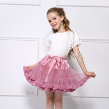 Kids Girl Princess Tutu Skirt Dance Ballerina Pettiskirt Toddler Fluffy Ballet Clothes For Party Tulle Miniskirt 2024 - buy cheap