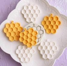 Cartoon Honeycomb Fondant Mould Sugar craft Mould Silicone Mold Chocolate resin clay Silicone Mold Sugarcraft Cake Decorating 2024 - buy cheap
