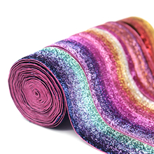 1pc 5Yard 38mm Glitter Velvet Ribbon Wedding Christmas Decoration Colorful Rainbow Gift Box Ribbon DIY Sewing Fabrics Supplies 2024 - buy cheap