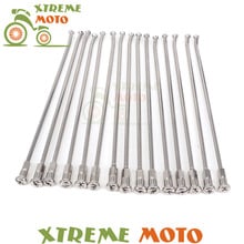 Stainless Steel 21" Front Wheel Spokes Nipples For Yamaha YZ125 YZ250 YZ250F YZ450F WR250F WR450F Motorcycle Motocross Dirt Bike 2024 - buy cheap