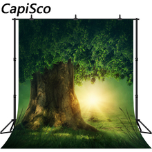 Capisco spring background photography fairy tale tree sun nature newborn studio photo shoots backdrops photocall photophone 2024 - buy cheap