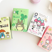 Cute Cartoon Totoro 6-folding Memo Pad Sticky Notes Bookmark Kids Portable Schedule Notepad Leave Message Paper Stationery 2024 - buy cheap