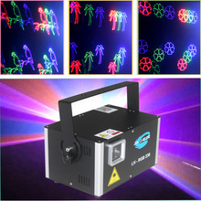 1.5W RGB Projetor Laser DJ Dmx 512 VoiceActivated Controle Automático Casa KTV Iluminação de Palco Discoteca 2024 - compre barato