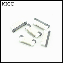 Fpc ffc conector de cabo, conector de tomada 0.5mm 12pin tipo gaveta de contato superior com 10 peças 2024 - compre barato