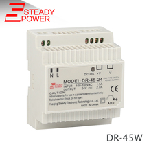 meanwell style DR-45-24 LED Din Rail 24vdc 2a Power Supply Transformer 110V 220V AC to DC 24V 2A 45W Output 2024 - buy cheap