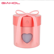 GIAHOL Mini USB Air Humidifier Gift Box Cool-Mist Aroma Diffuser Car Humidifier LED Light Diffuseur Huile Essentiel Humidifier 2024 - buy cheap
