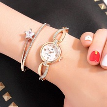 Jw Top Brand Women Bracelet Clock Luxury Rhinestone Gold Dress Watch Fashion Casual Student Gift Alloy Quartz Wristwatches 2024 - buy cheap