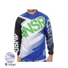 Winter cycling product moto Jersey MX MTB Off Road Mountain Bike DH Bicycle moto Jersey DH BMX Thermal Fleece motocross jersey 2024 - buy cheap