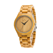 REDEAR Natural Color Bamboo Lover's Watch Men Luxury Wood Band Quartz Ladies Watches Birthday Gift for her 2024 - buy cheap