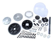 2 speed metal gear transmission kit for 1/5 HPI ROVAN KM BAJA 5B 5T 5SC RC CAR PART 2024 - buy cheap