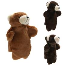 Милые детские развивающие плюшевые куклы с животными, детские мягкие игрушки в форме медведя, детские плюшевые куклы 2024 - купить недорого