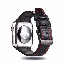 Pulseira de relógio para apple série 1 2 3 4 relógio banda iwatch 38mm 42mm 40mm 44mm pulseira de pulso pulseira série 5 2024 - compre barato