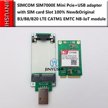 SIMCOM SIM7000E Mini Pcie+USB adapter with SIM card Slot 100% New&Original  B3/B8/B20 LTE CATM1 EMTC NB-IoT module 2024 - buy cheap