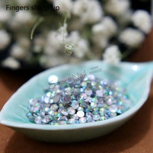 1000 pcs SS16 Multi-Color 14 Facets Resin Round Rhinestone Sparkling Rhinestones Nail Art Decoration DIY N22 2024 - buy cheap