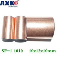 Axk 50pcs Sf-1 1010 10x12x10 Mm Self Lubricating Composite Bearing Bushing Sleeve Free Shipping Sf1 2024 - buy cheap
