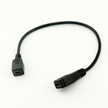 1 шт. Mini USB 5 Pin A Разъем Micro 5 p разъем для синхронизации данных и зарядки короткий адаптер кабель 25 см 2024 - купить недорого