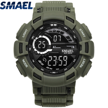 Marca SMAEL de lujo para hombre relojes electrónicos reloj Digital LED militar del ejército deporte impermeable reloj Relogio Masculino 2024 - compra barato