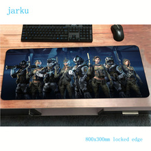 Mouse pad warface 800x300x3mm para jogos, tapete para mouse, teclado grande, acessório para jogos em computador, mesa 2024 - compre barato