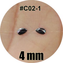 4 мм 3D # C02-1/оптовая продажа 1000 мягкие формованные 3D голографические глаза рыб, завязывание мухи, джиг, приманка 2024 - купить недорого