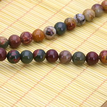 Multicolor picasso 8mm round loose beads 15inches 2 piece/lot hot sale stone beads suitable for women to make jewelry design 2024 - buy cheap