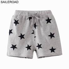 SAILEROAD/модные летние штаны для маленьких мальчиков от 2 до 7 лет с пятью звездами, Повседневные детские брюки до колена Одежда для мальчиков 2024 - купить недорого