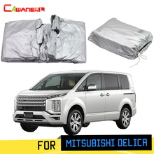 Cawanerl Car Cover MPV Outdoor Sun Rain Snow Protection Cover Windproof With Anti-Theft Lock For Mitsubishi Delica 2007-2019 2024 - buy cheap