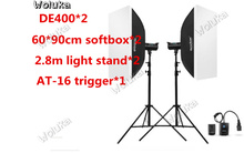 Godox de400 lâmpada estroboscópica, profissional de estúdio de fotografia gn68, iluminação para fotografia de retrato, arte, produto fotográfico cd50 t03 2024 - compre barato