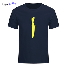 Camiseta de manga corta con eslogan divertido para hombre, camiseta de ilusión óptica estampada, con cuello redondo, anticuchillo, de talla grande, nueva 2024 - compra barato