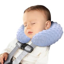 Baby U Pillow Short Plush Protection Head Neck Support Fitted for Car Seat Stroller Pram Capsule Soft Infant Pillow J0046 2024 - buy cheap