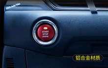 Lapetus Auto Styling Engine Start Stop Ring Keyless Start System Button Cover Trim Fit For Mazda 6 Atenza Sedan &Wagon 2016 2017 2024 - buy cheap