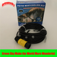 greenhouse lawn garden patio waterring irrigation kits 10m outdoor misting system 2024 - buy cheap