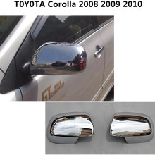 Cubierta de espejo retrovisor ABS para coche, moldura de marcos para Toyota Corolla Altis 2008 2009 2010 2011 2012 2013 2024 - compra barato